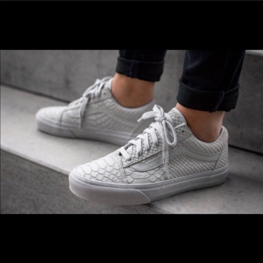 Vans Snakeskin Sneakers
